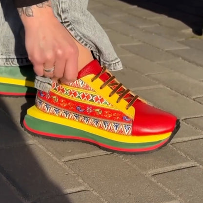 Versatile Colorful Sneakers