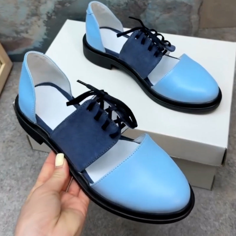 Blue Unique Shoes