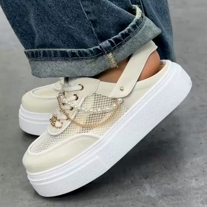 White Two-Wear Sandals