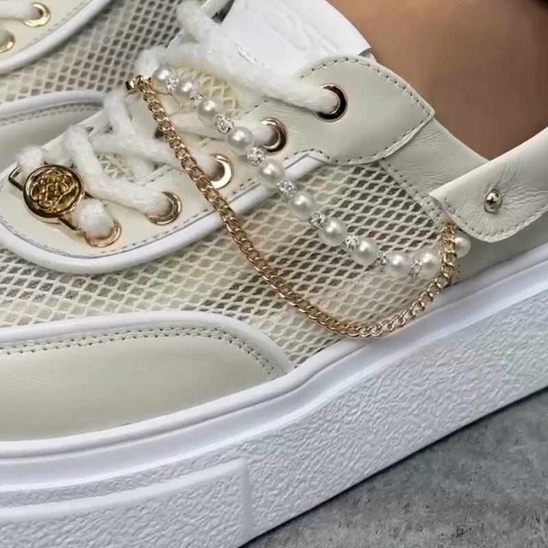 White Two-Wear Sandals