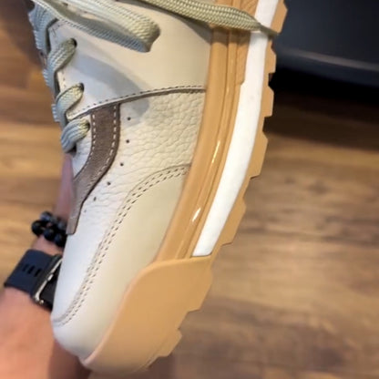 Beige Versatile Walking Sneakers