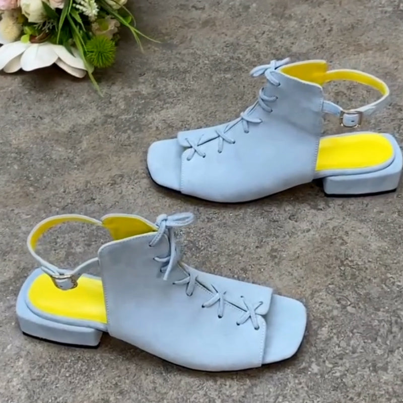 Suede Casual Sandals