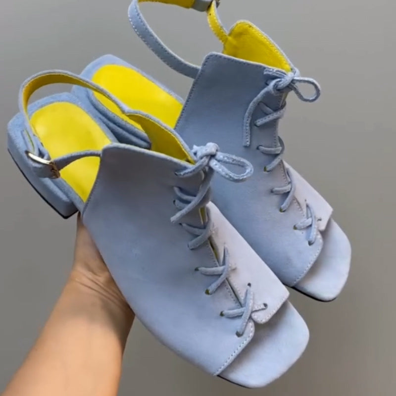 Suede Casual Sandals