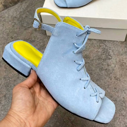 Suede Casual Sandals