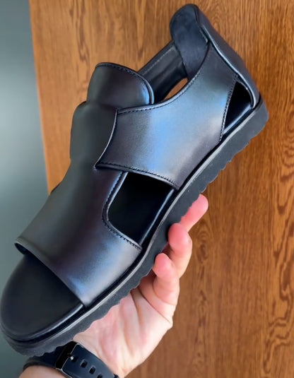 Leather Soft Sandals