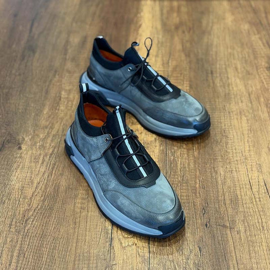 Comfort Lace-Up Sneakers