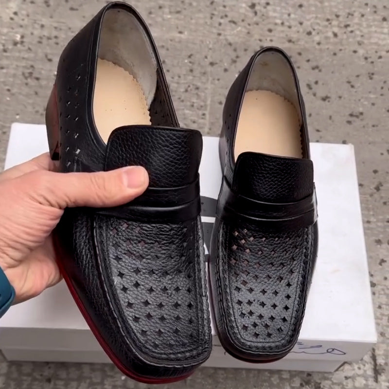 Solid-Color Hollow Soft Shoes