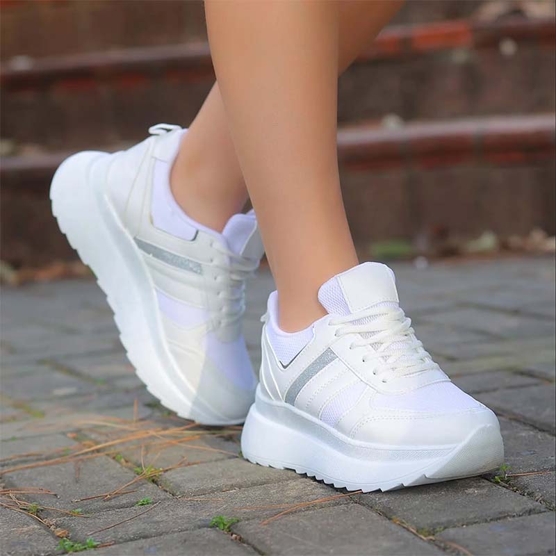 Walking Thick-Sole Sneakers
