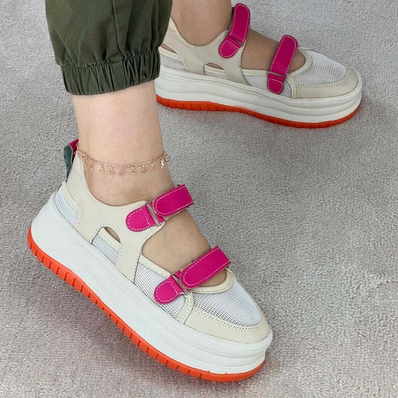 Velcro Platform Shoes