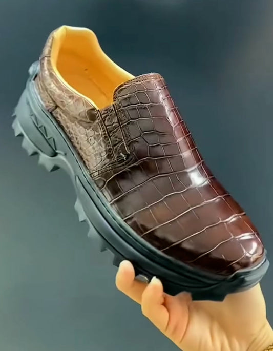 Crocodile Leather Shoes