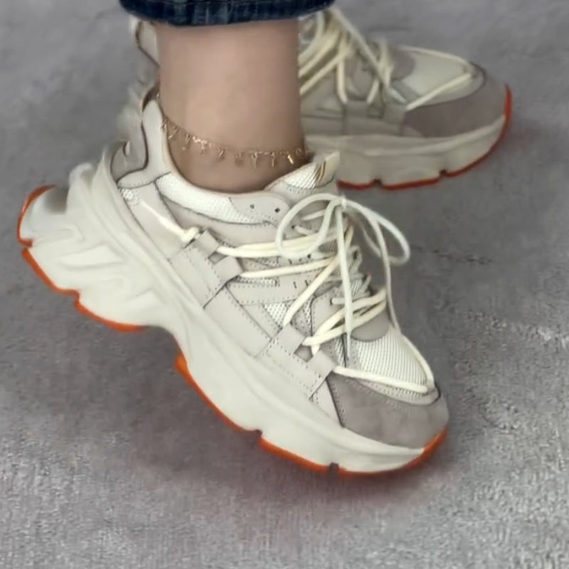 Thick-Sole Versatile Sneakers