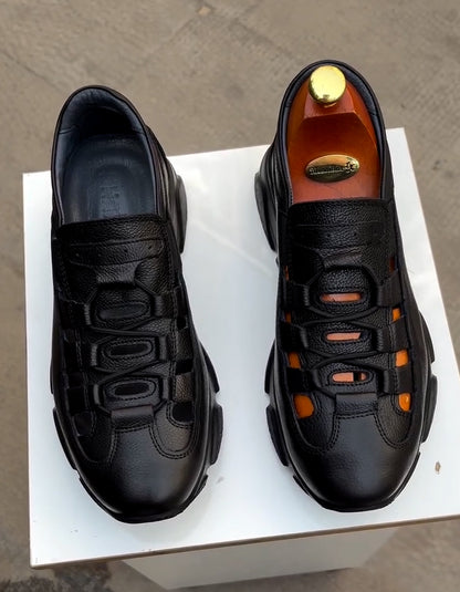 Black Hollow Sneakers