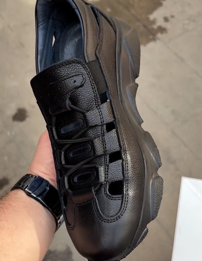 Black Hollow Sneakers