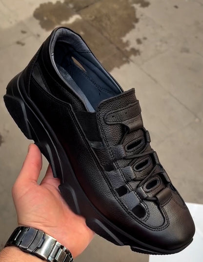 Black Hollow Sneakers