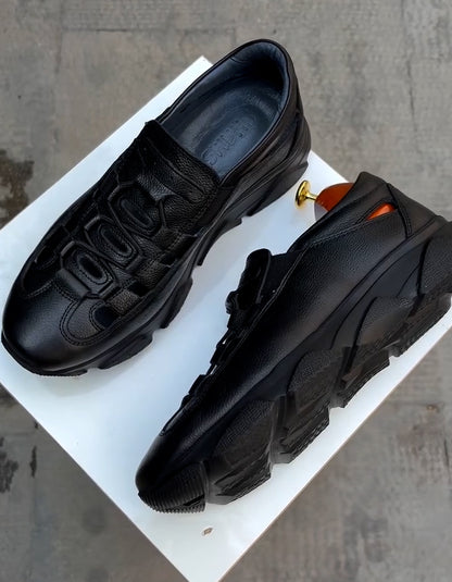 Black Hollow Sneakers
