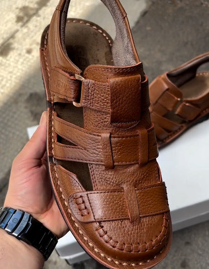 Brown Leather Soft Shoes