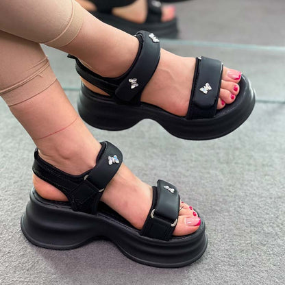 Velcro Soft Chunky Sandals