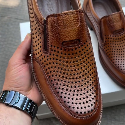 Brown Breathable Shoes