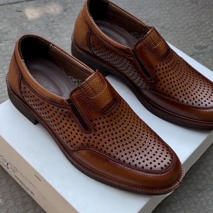 Brown Breathable Shoes