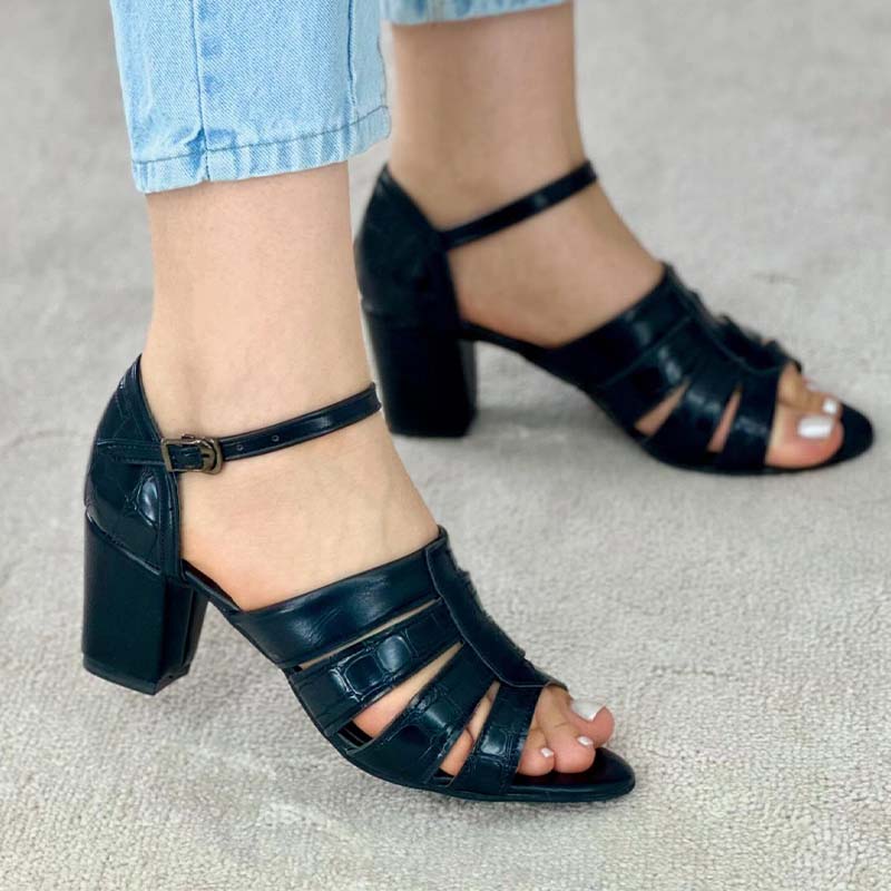 Comfort Thick-Heel Sandals