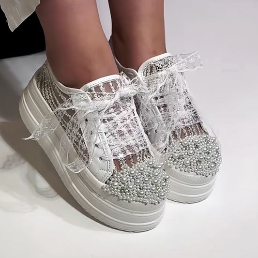 Sheer Platform Shoes