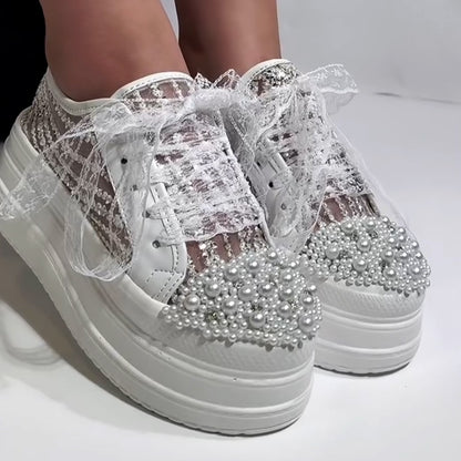 Sheer Platform Shoes