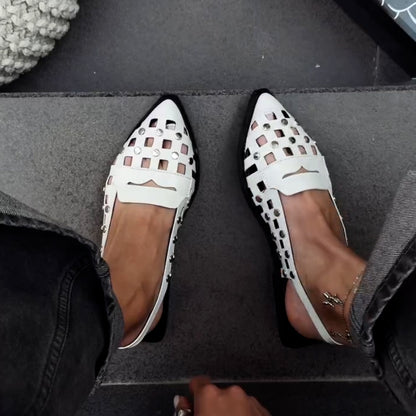 Point-Toe Casual Flat Shoes