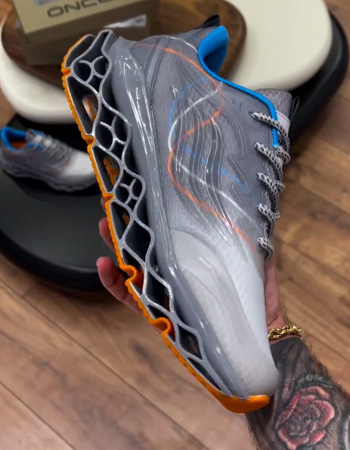 Gray Versatile Comfy Sneakers