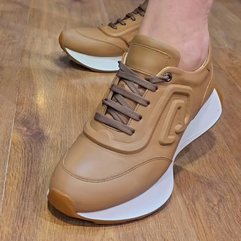 Khaki Casual Sneakers