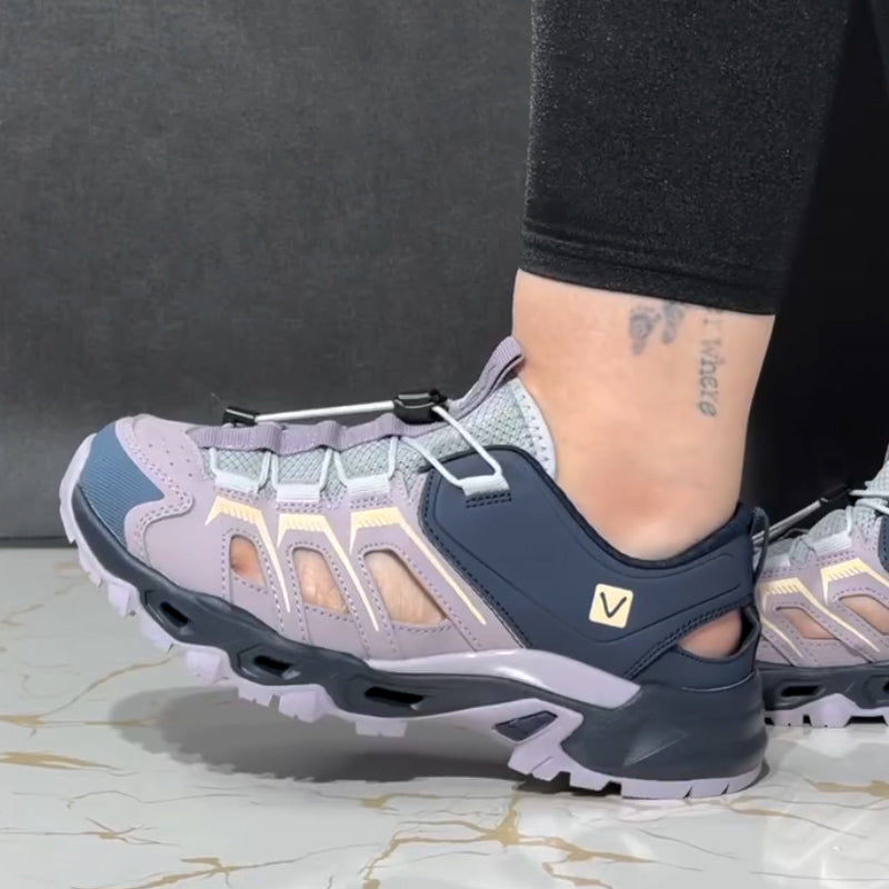 Purple Hollow Sneakers