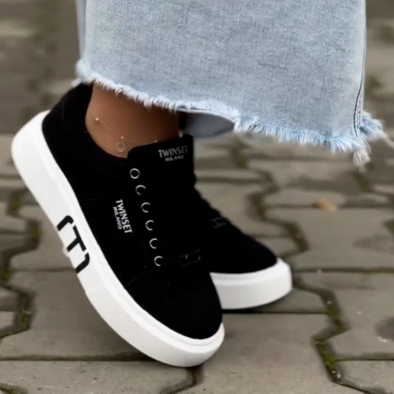 Casual Platform Lace-Up Shoes