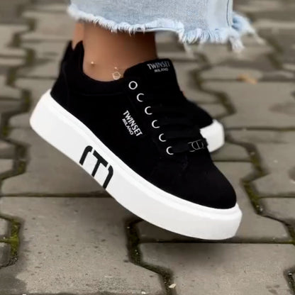 Casual Platform Lace-Up Shoes