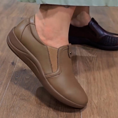 Wedge Slip-On Soft Sneakers