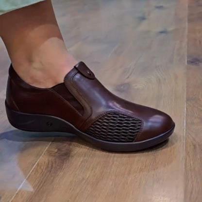 Wedge Slip-On Soft Sneakers