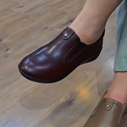 Wedge Slip-On Soft Sneakers