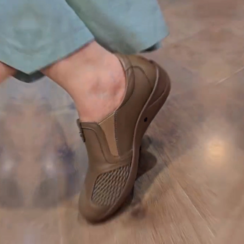 Wedge Slip-On Soft Sneakers