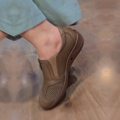 Wedge Slip-On Soft Sneakers