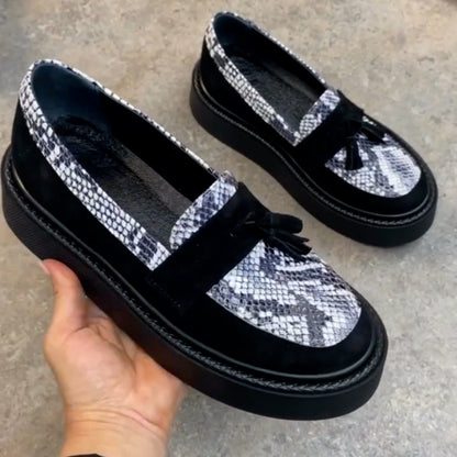 Slip-On Pattern Shoes