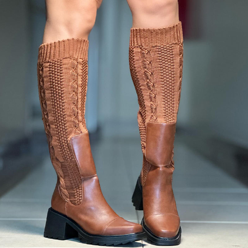 Knit Stretch Boots