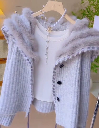 Gray Comfort Short Coat