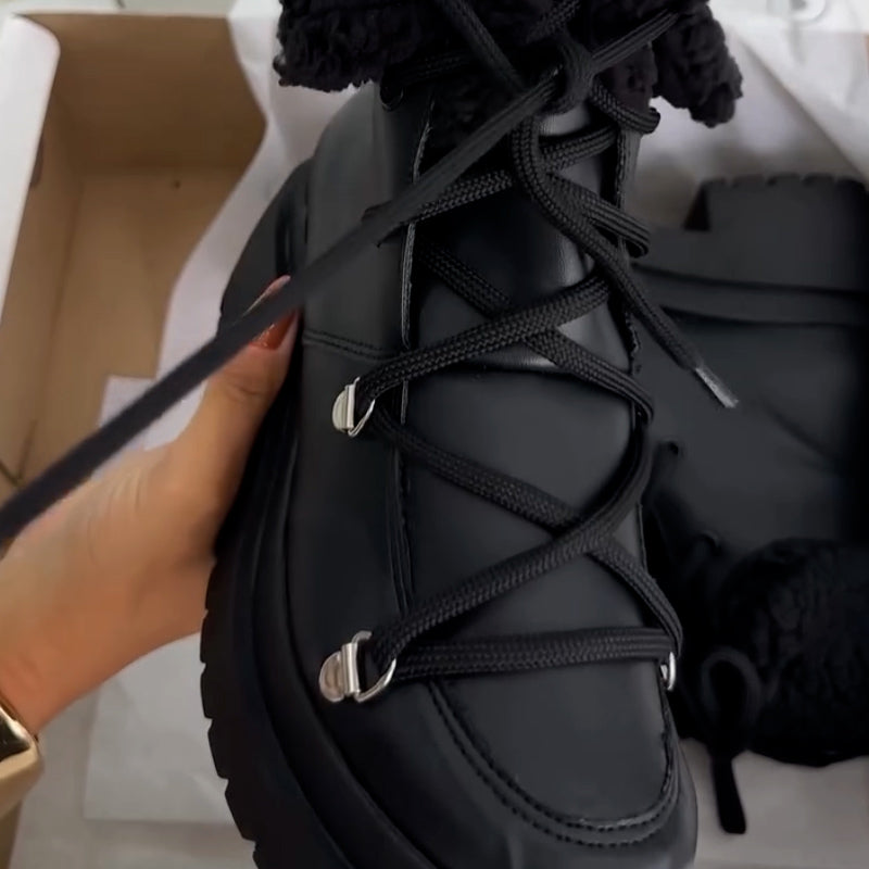 Solid Color Short Boots