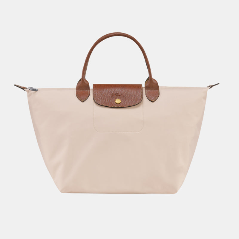 Solid-Color Casual Bag