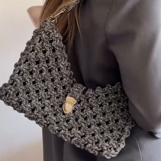 Handmade Gray Bag