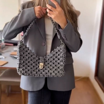 Handmade Gray Bag