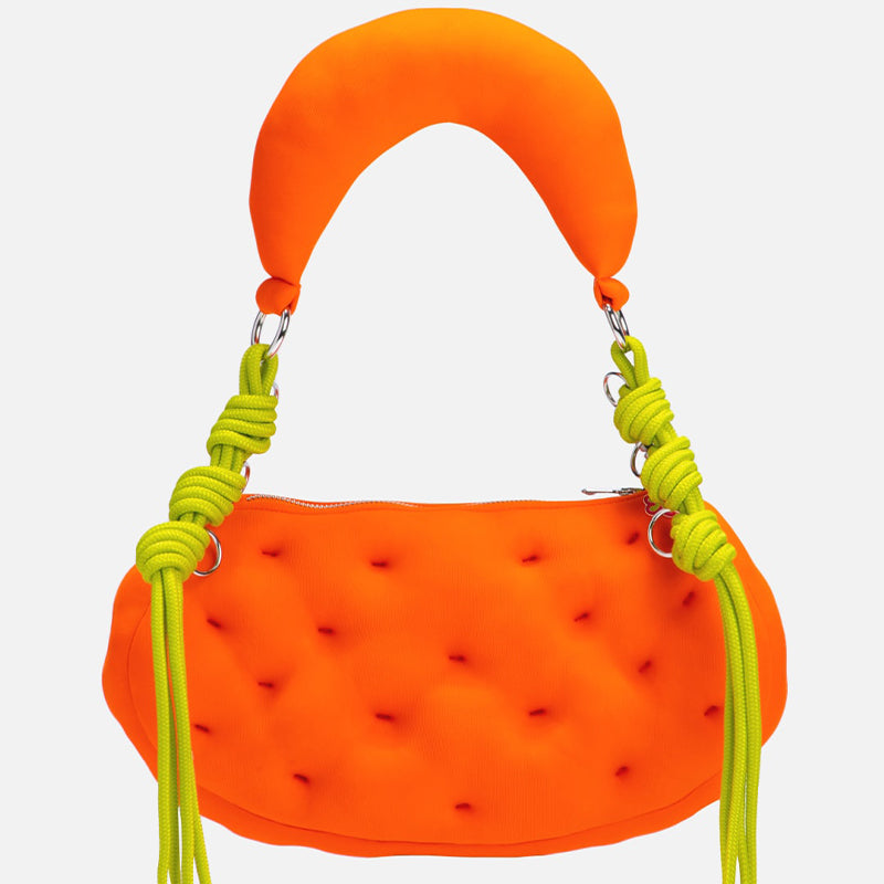 Orange Casual Bag
