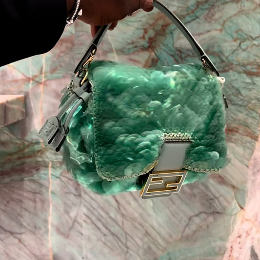 Green Sequin Bag