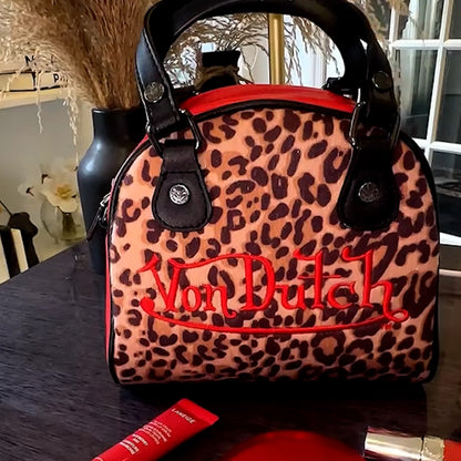 Leopard Square Bag
