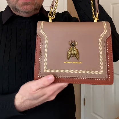 Bee Leather Casual Bag