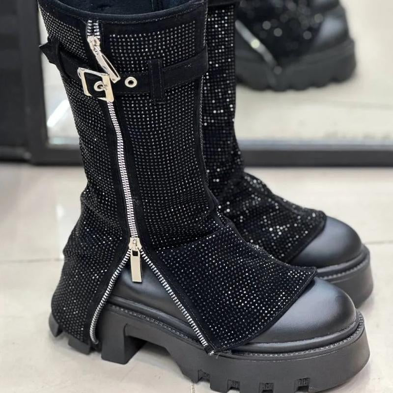 Versatile Shiny Boots