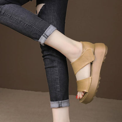 Open-Toe Casual Velcro Sandals